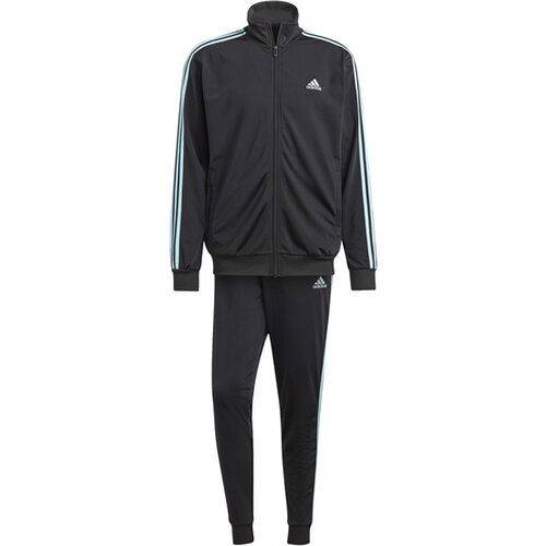HERREN SPORTANZUG BASIC 3-STREIFEN TRICOT