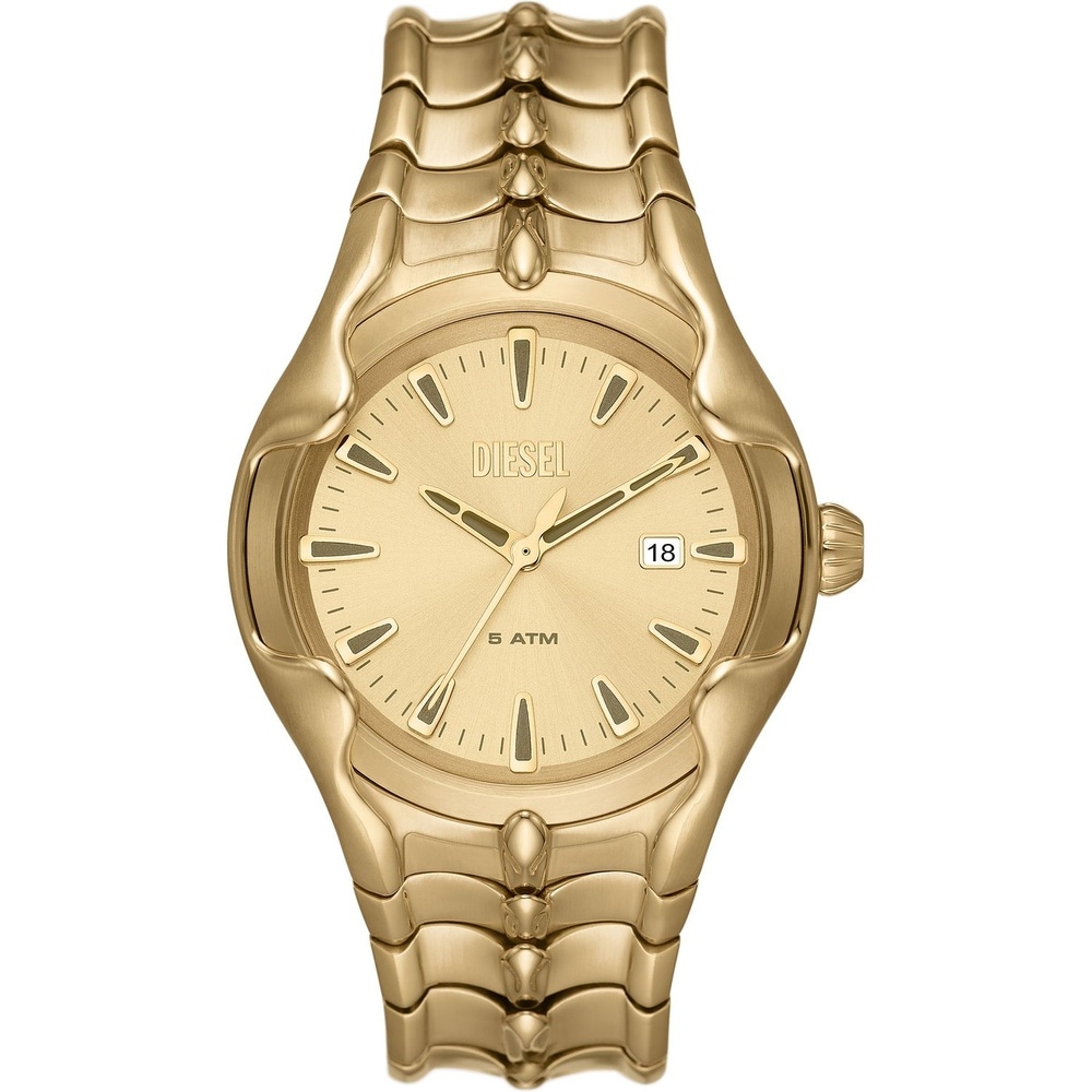 Diesel Montre pour hommes Acier inoxydable Montre