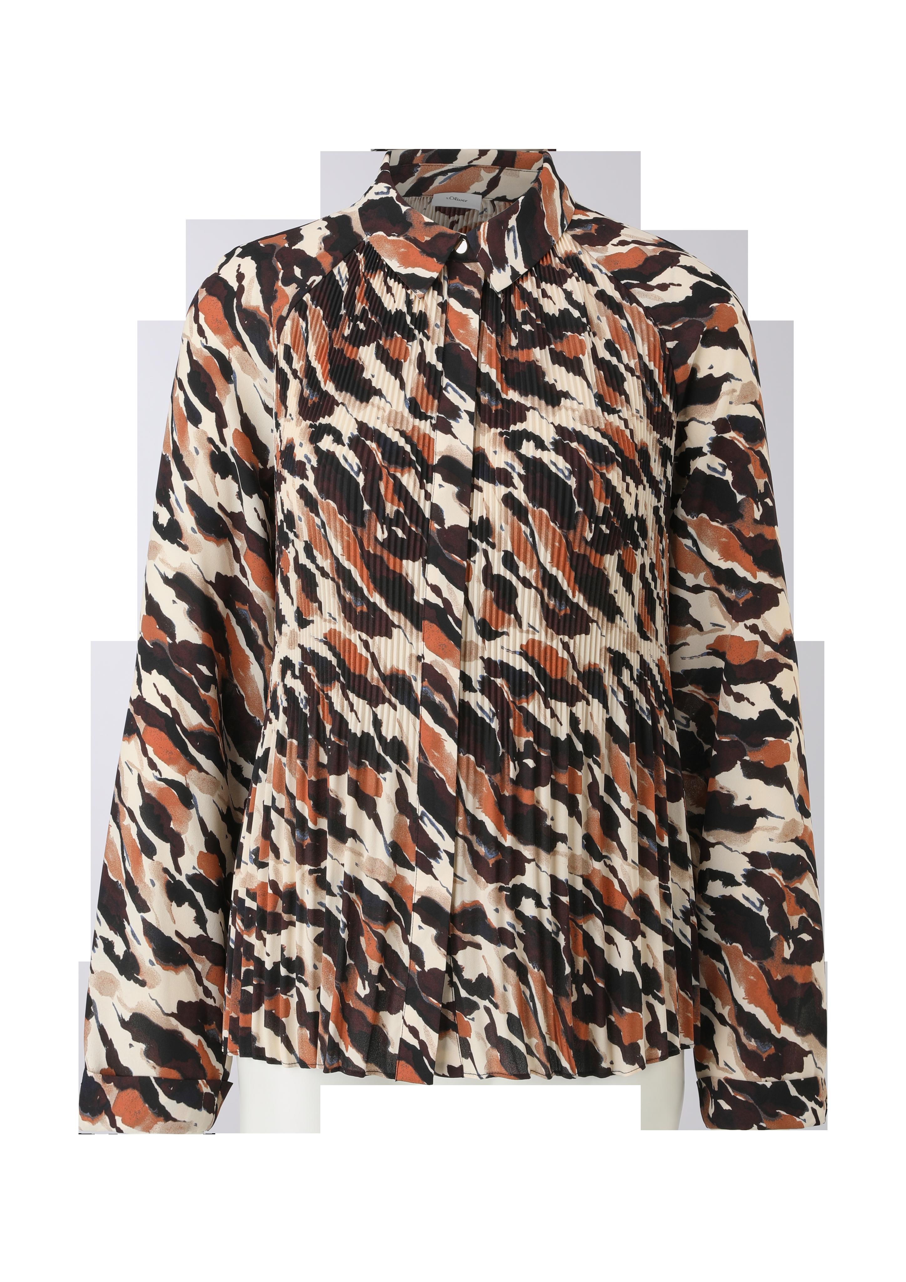 Bluse mit Plissée-Detail  2121941-02A0