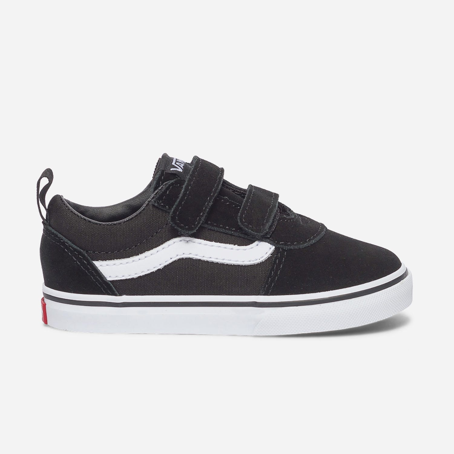 Tennis VANS noire en cuir velours et toile