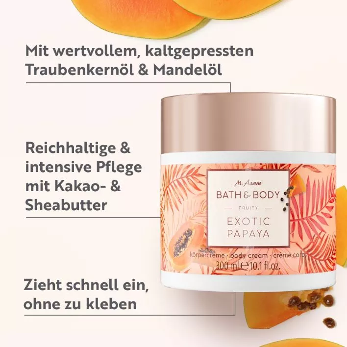BATH & BODY EXOTIC PAPAYA Körpercreme