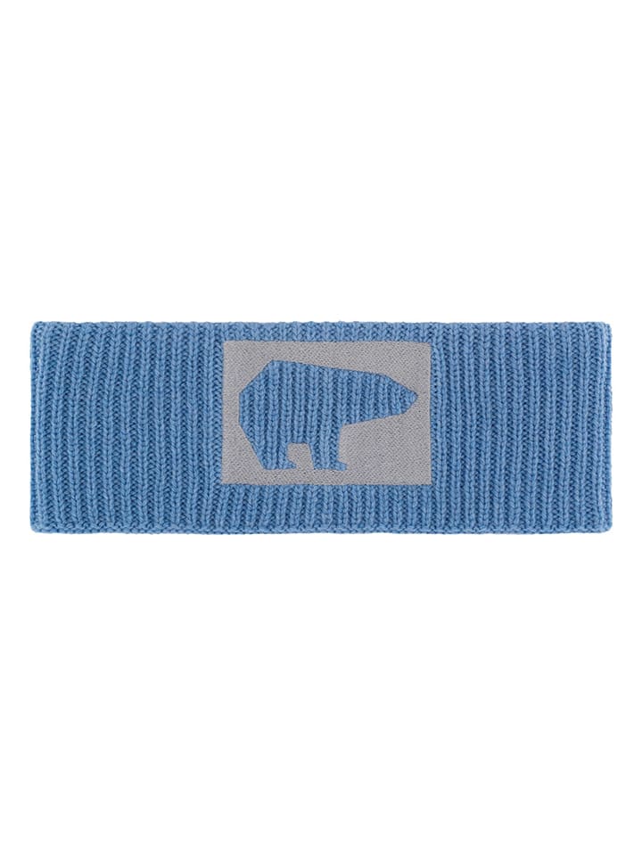 Eisbär Wollstirnband in Hellblau günstig kaufen onesize