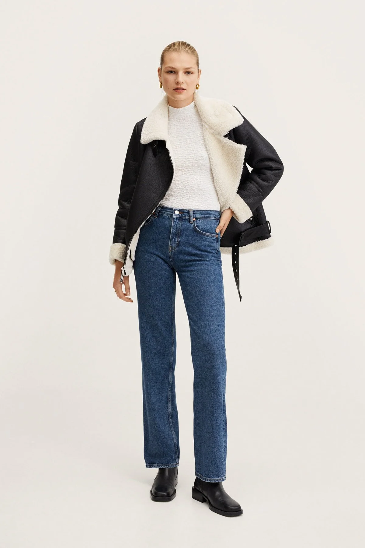 MANGO  Jeans - Blau - Straight
