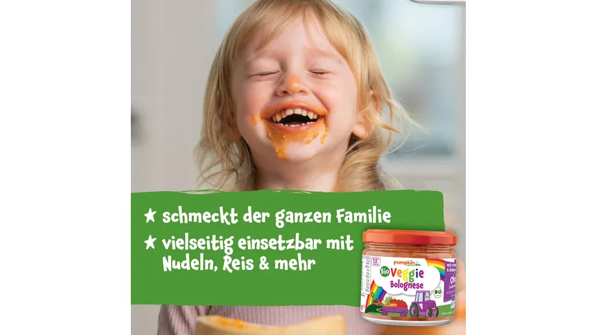 pumpkin organics Bio Veggie Bolognese 250 g