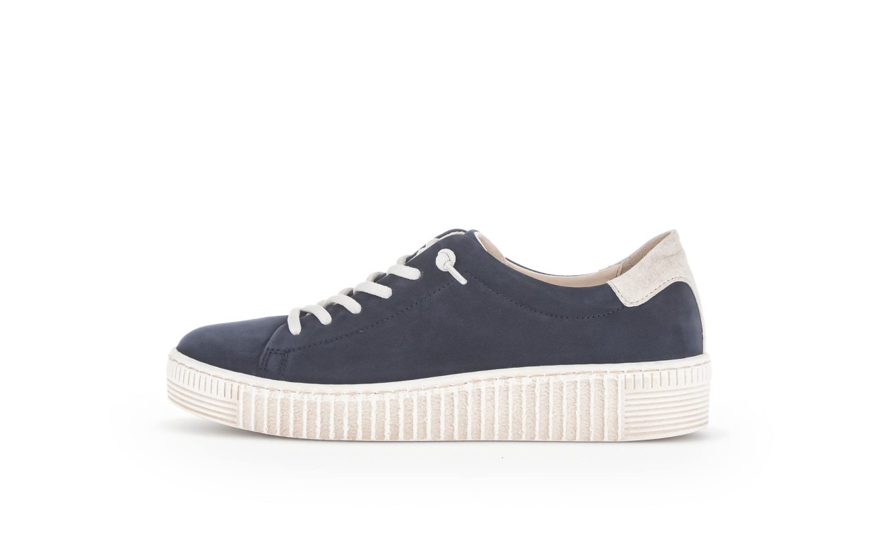 GABOR Freizeit Schnürer blau Gabor Fashion Sneaker low 43.331.16 blau