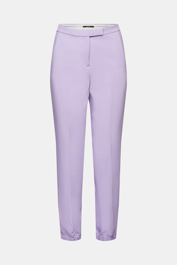 Cropped-Hose mit elastischem Beinabschluss