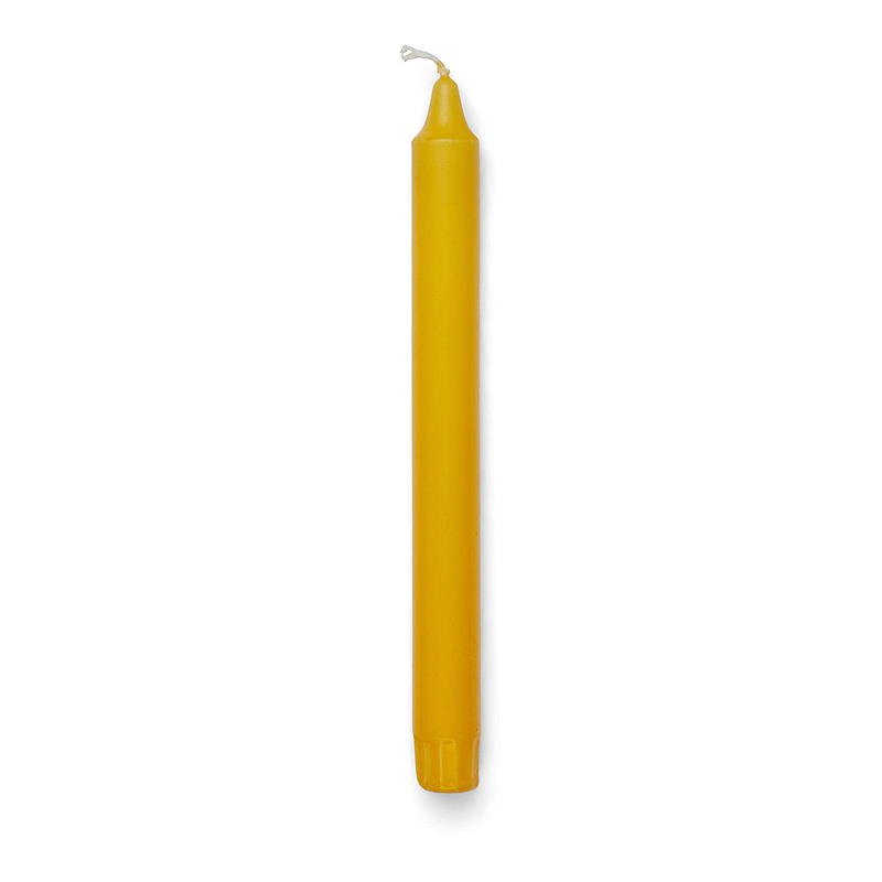Vie Eco Kronelys 8-pk 24 cm eco gul