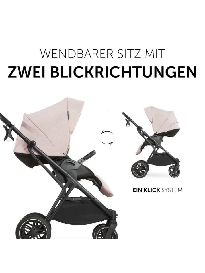 Hauck Kombi-Kinderwagen Vision X Duoset Silver in beige günstig kaufen onesize