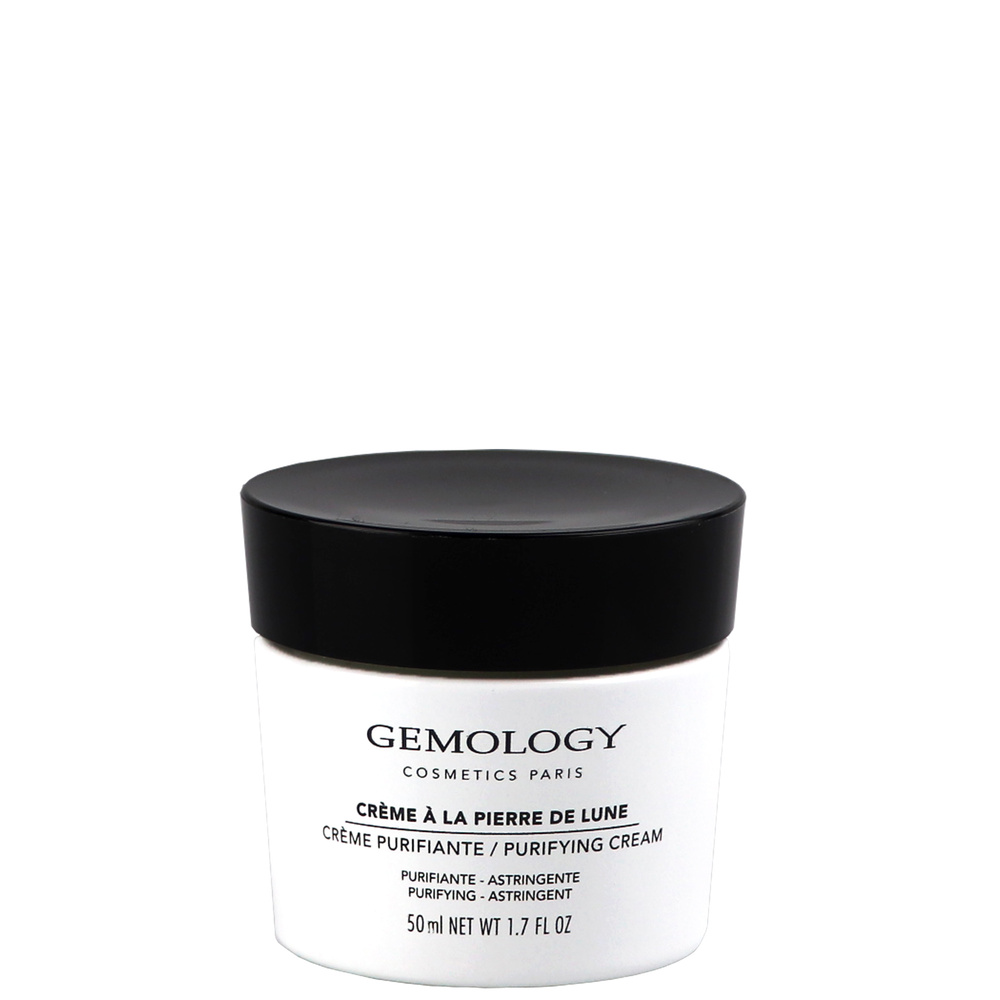 gemology Crème à la Pierre de Lune - Matifiante,Astringente Crème