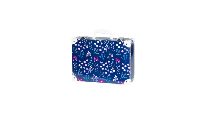 schneiders Handarbeitskoffer BLOOM DARL BLUE