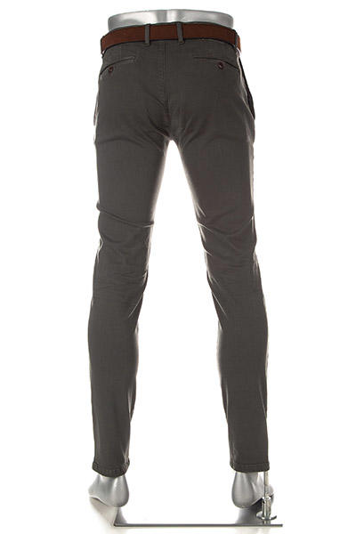Alberto, Hose Rob, Slim Fit, Baumwolle T400®, militärgrün