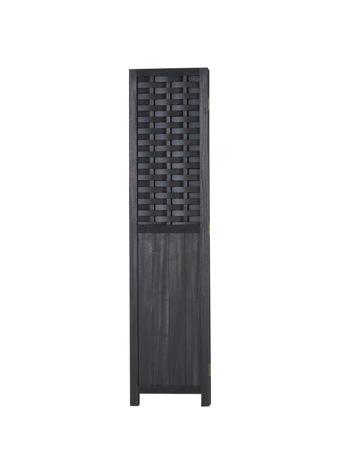Homestyle4u 3-tlg. Paravent in Schwarz 120x170 günstig kaufen onesize