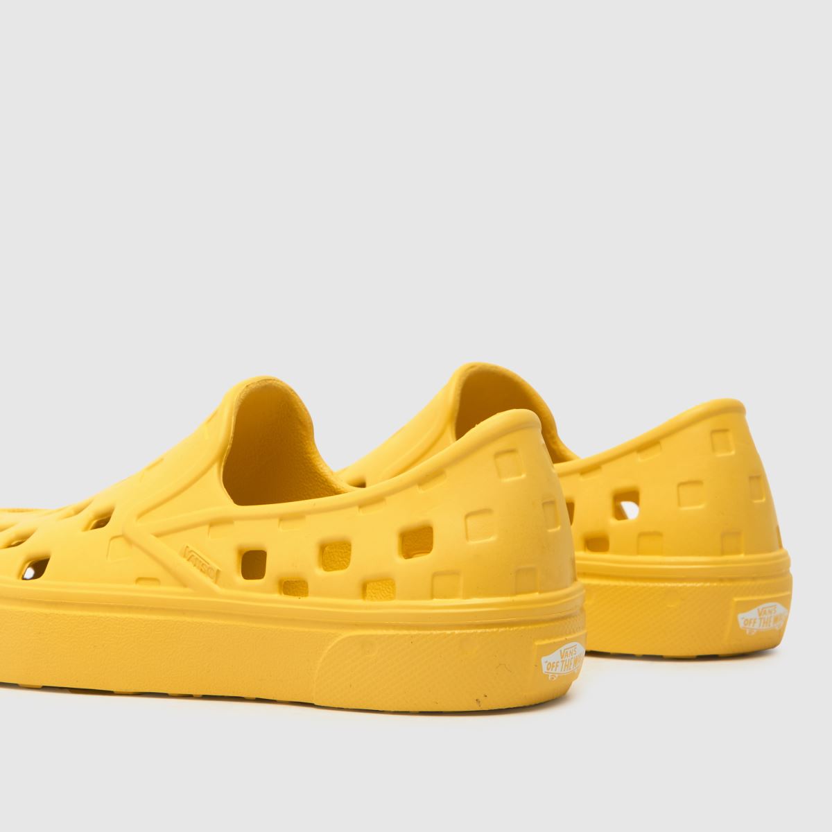 Vans gula slip-on trk juniorsandaler
