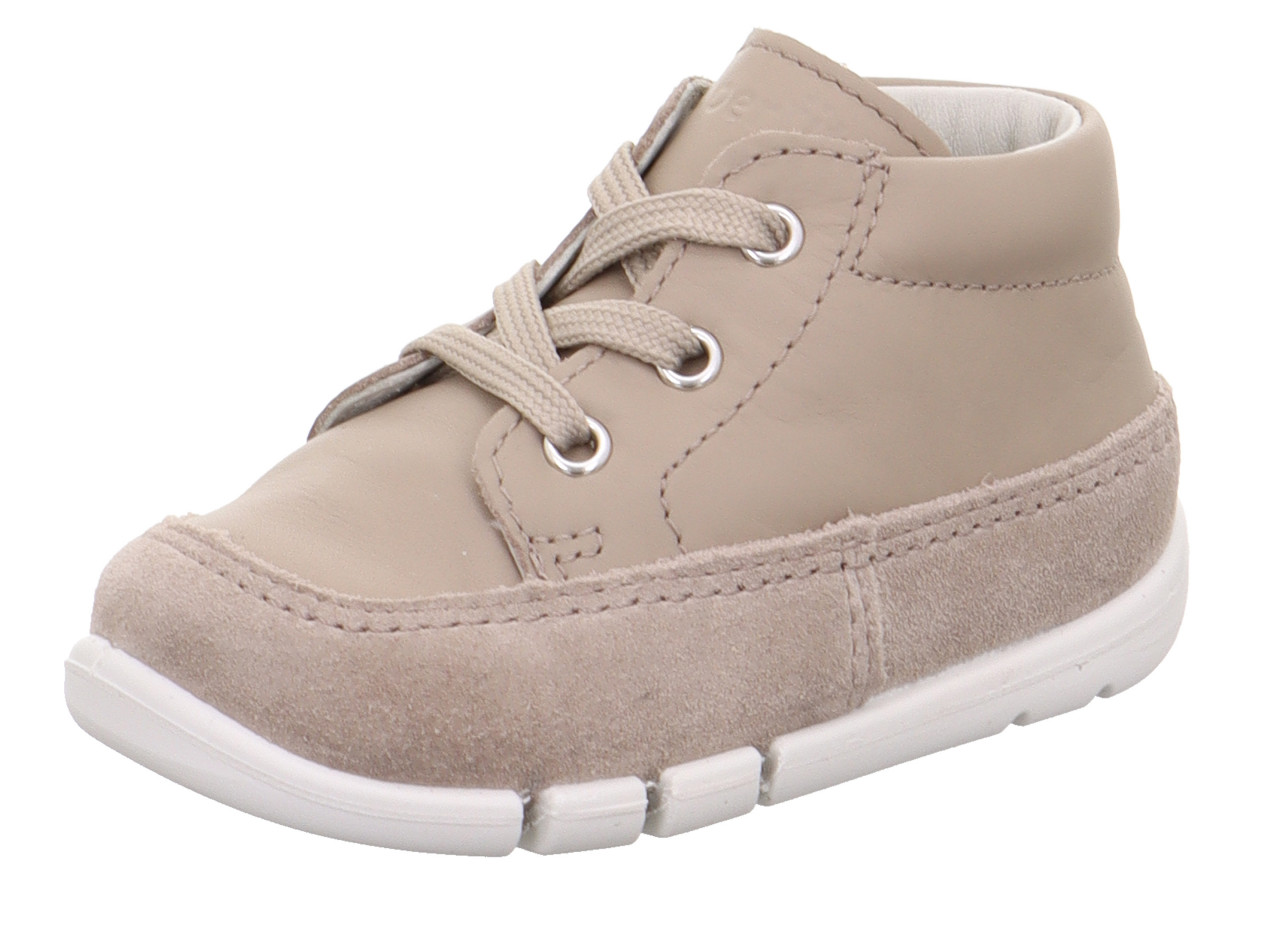 FLEXY - BeigeSneaker low mit Schnürung