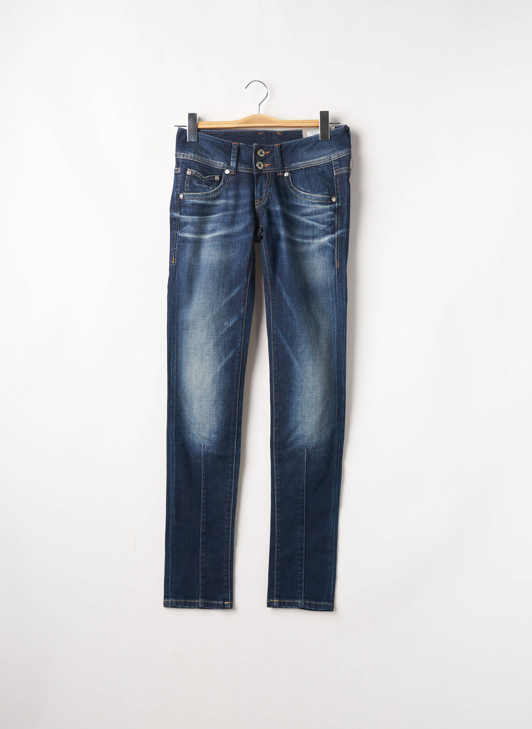 Pepe Jeans Jeans Coupe Slim Femme couleur bleu