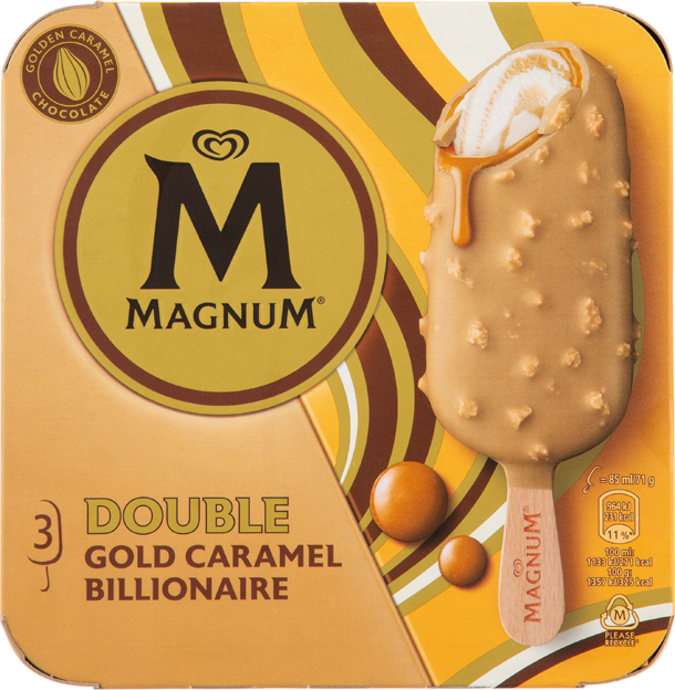 Magnum Double Gold Caramel Billionaire