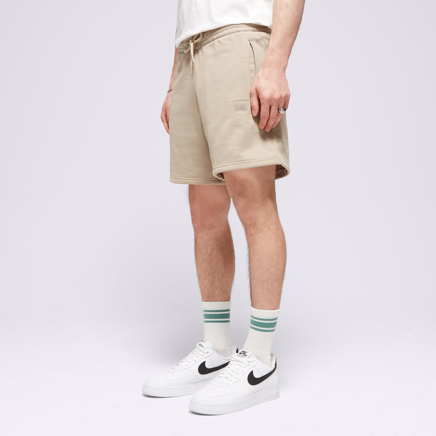 ALPHA INDUSTRIES SHORTS ALPHA ESSENTIALS RL SHORTS Beige