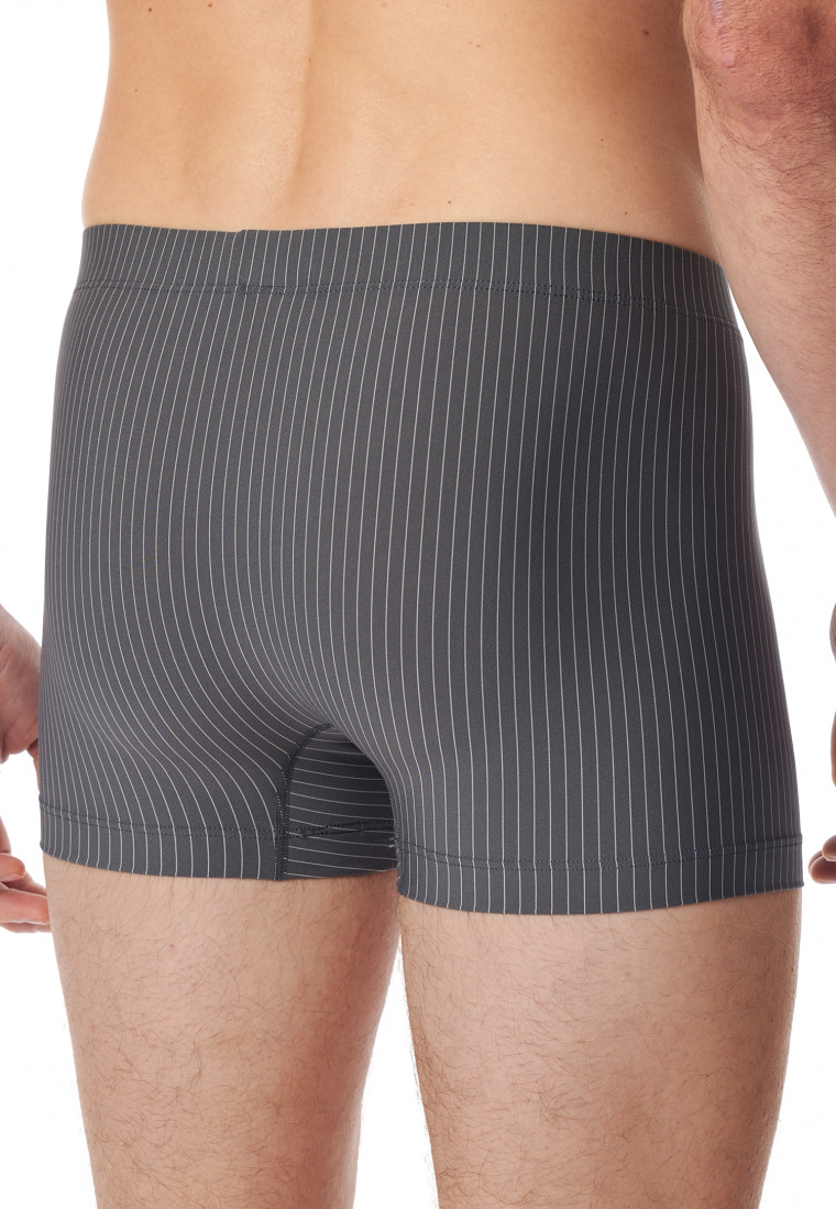 Shorts Micro-Qualität Nadelstreifen anthrazit - Pure Micro