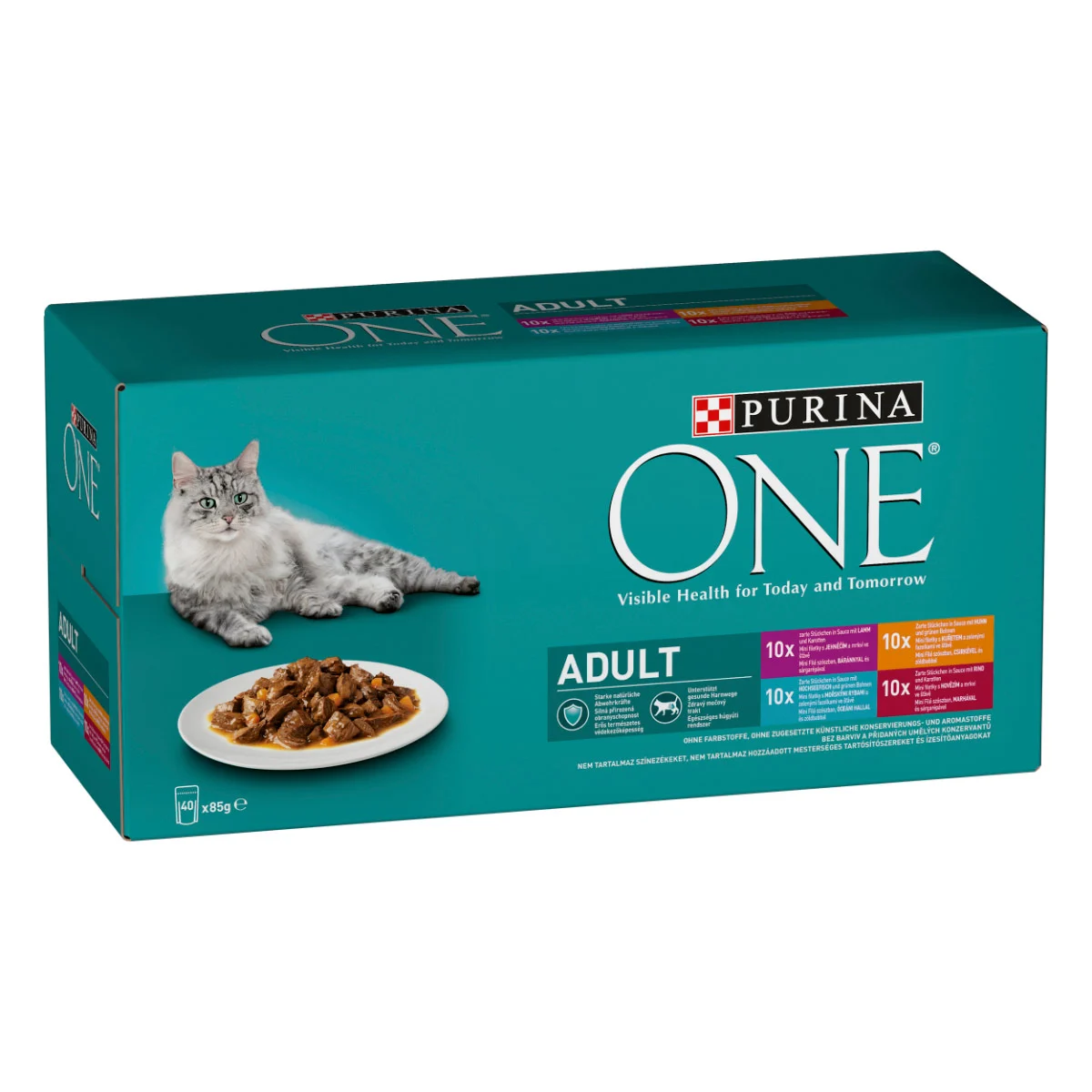 PURINA ONE Adult in Sauce Sorten-Mix 40x85g kaufen