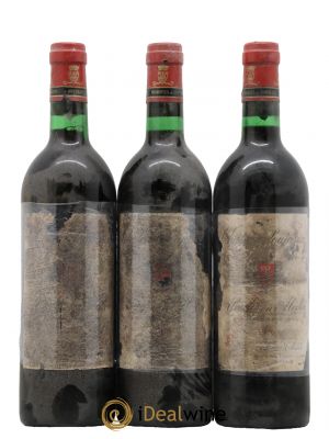 Château Poujeaux  1976 - Lot de 3 Bouteilles