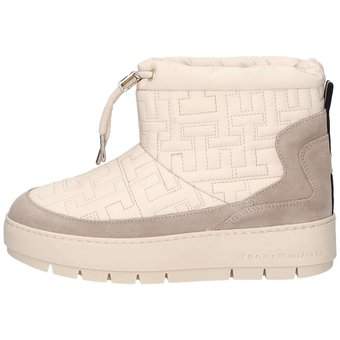 Tommy Hilfiger Tommy Monogram Snowboot in beige