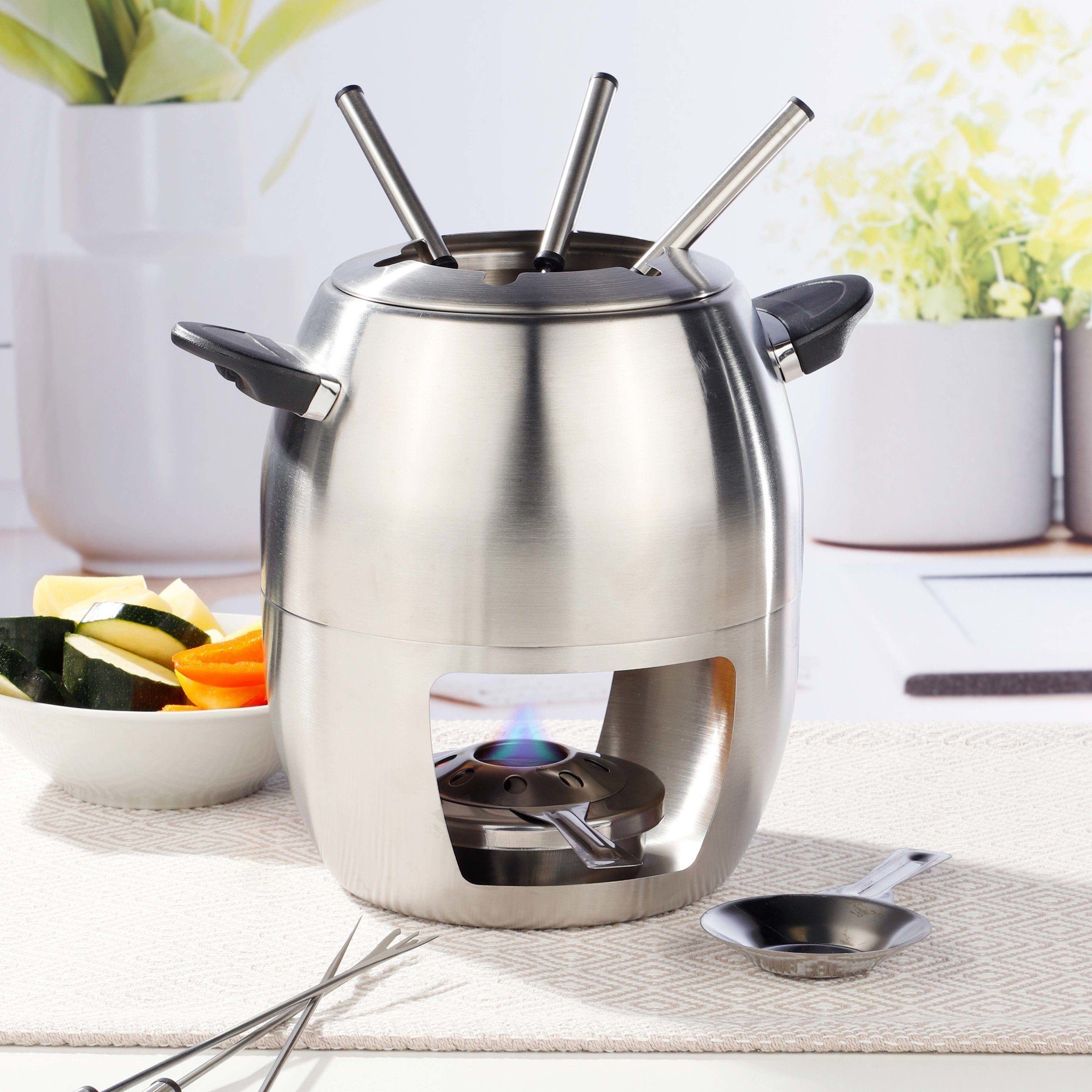 Haushalt International Raclette und Fondue-Set