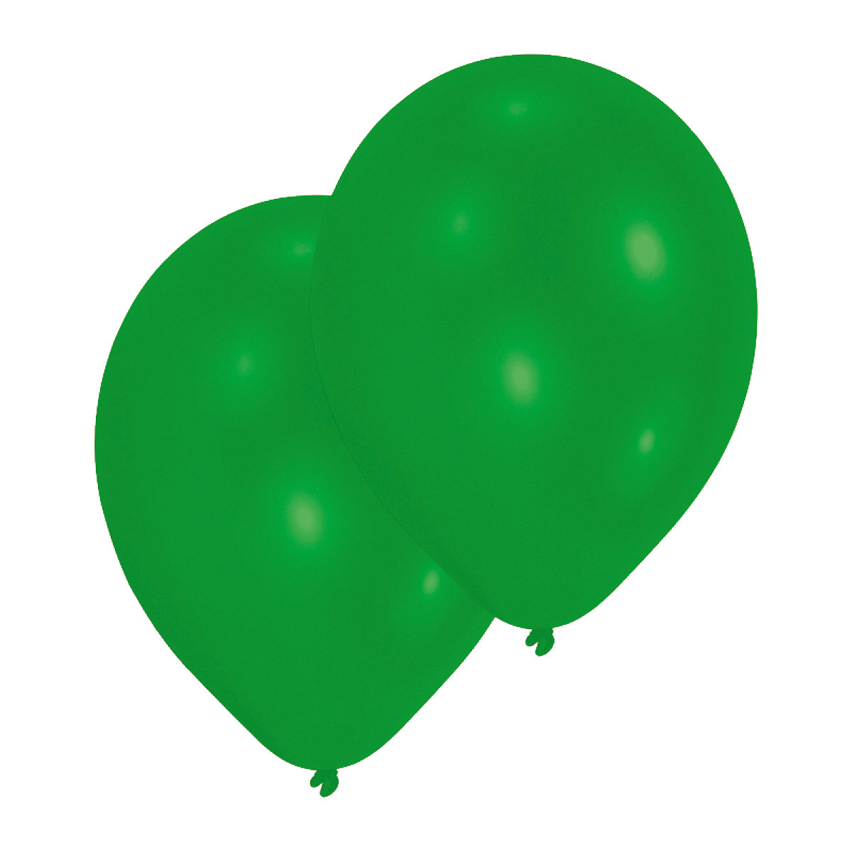 Latexballons grün, 10 Stück