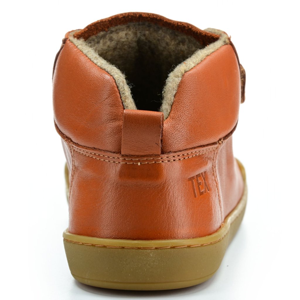 Crave Bergen Winter Cognac Winter-Barfußstiefeletten
