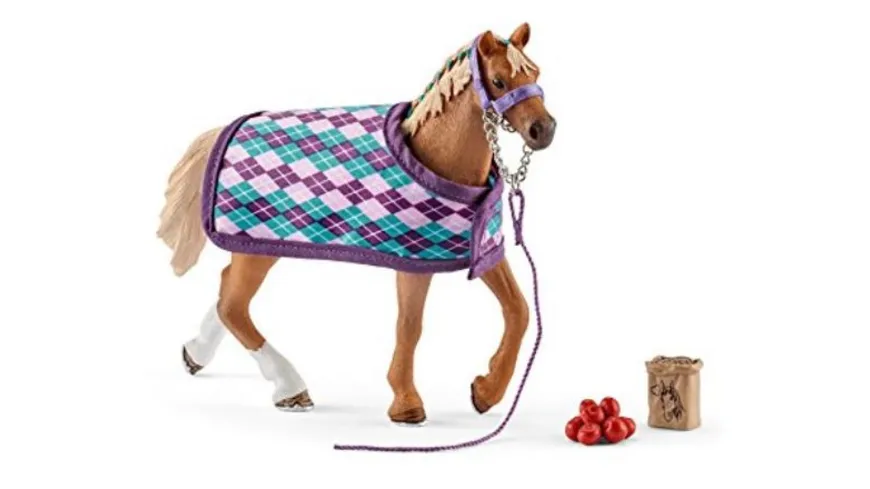 Schleich 42360 - Horse Club - Englisches Vollblut mit Decke