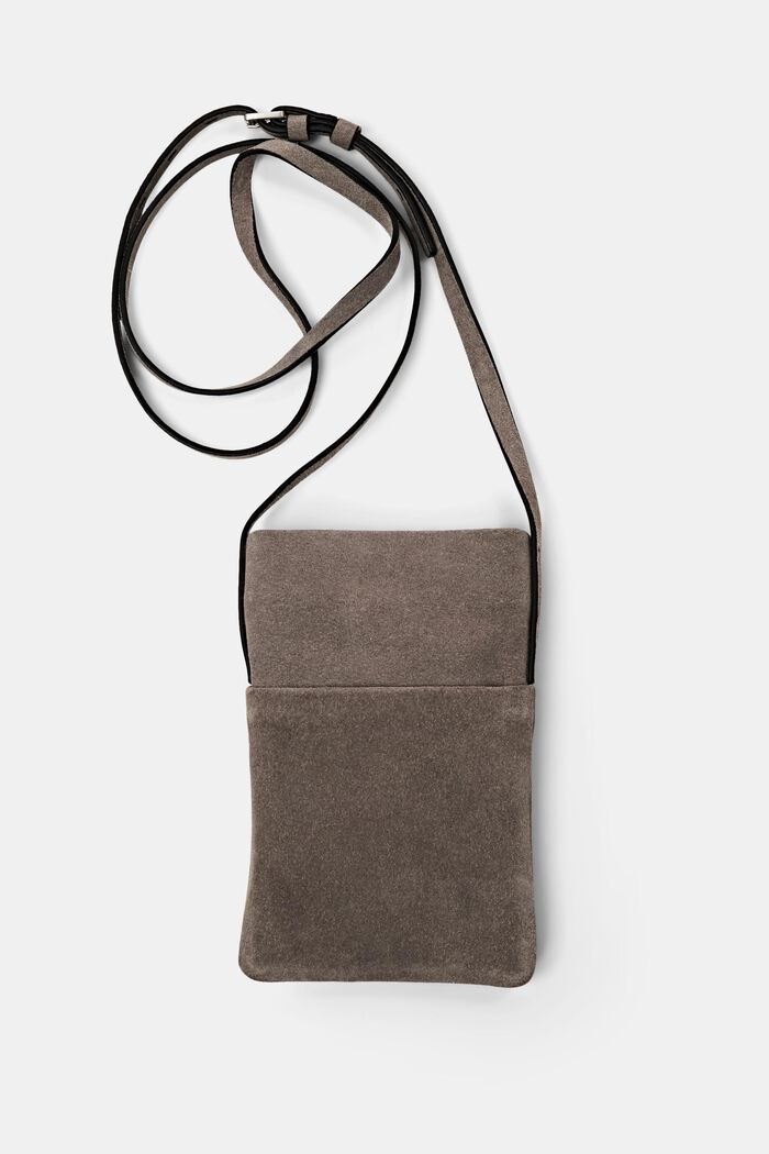 Handytasche aus Veloursleder