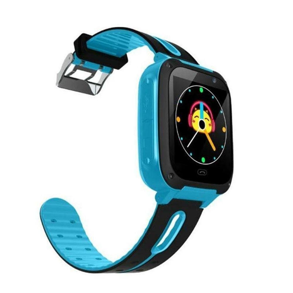 Bothergu Smartwatch, Jungen Mädchen 3-13 Jahre Kinder Geburtstagsgeschenk (Blau)