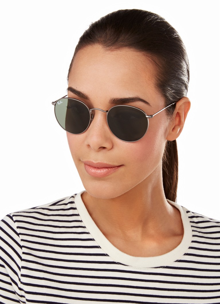 Ray-Ban  Zonnebril Round Metal RB3447