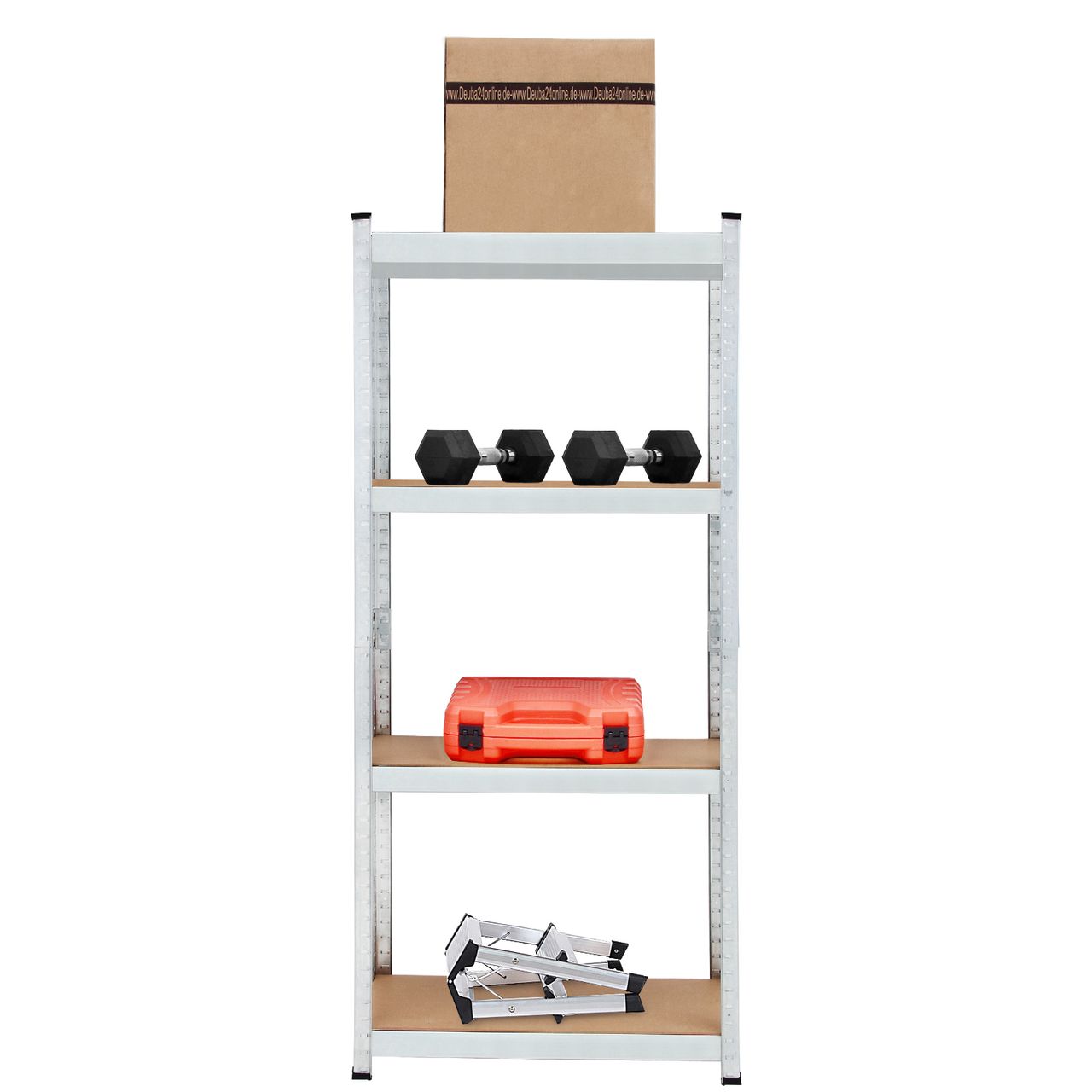 DEUBA Schwerlastregal 700kg 160 x 90 x 40cm 2er Set