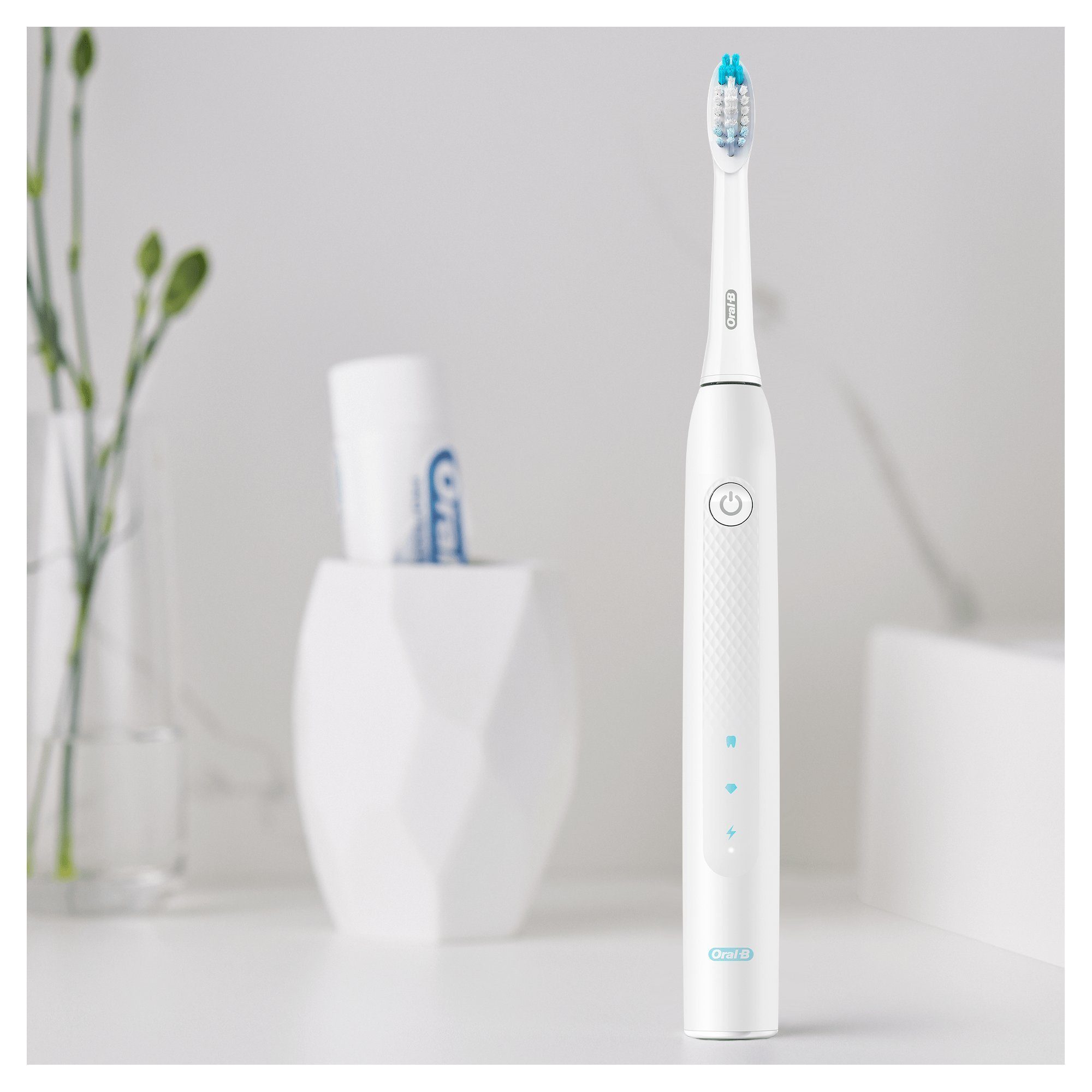 Oral-B Schallzahnbürste Pulsonic Slim Clean 2000, Aufsteckbürsten: 1 St.