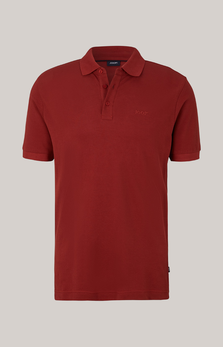 Baumwoll-Poloshirt Primus in Rost