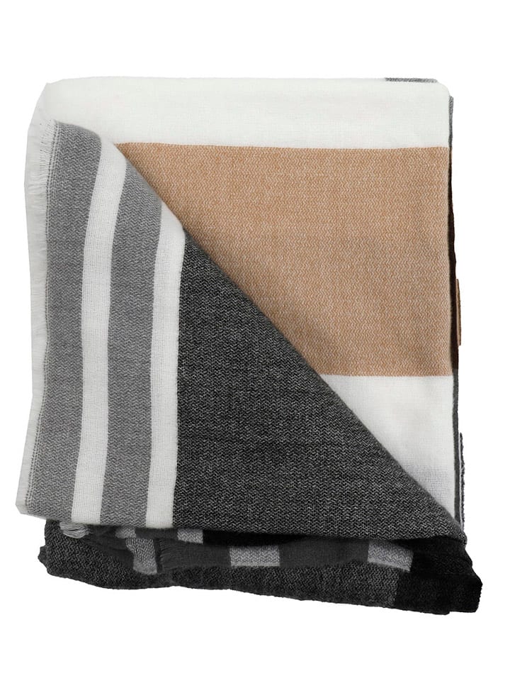 SiL Interiors Kuscheldecke in Anthrazit/ Beige - (L)160 x (B)130 cm günstig kaufen onesize