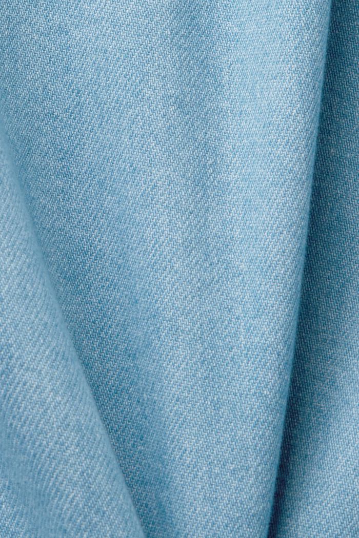 Jeansjacke mit Bindegürtel