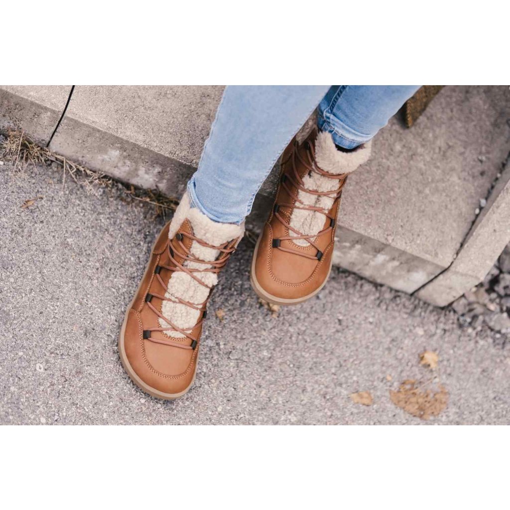 Be Lenka Bliss Brown Winterbarfußschuhe
