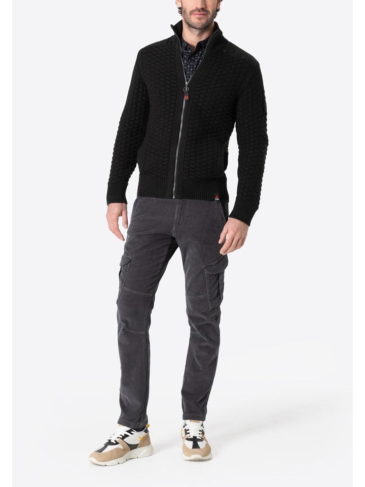 Timezone Cardigan in Schwarz günstig kaufen