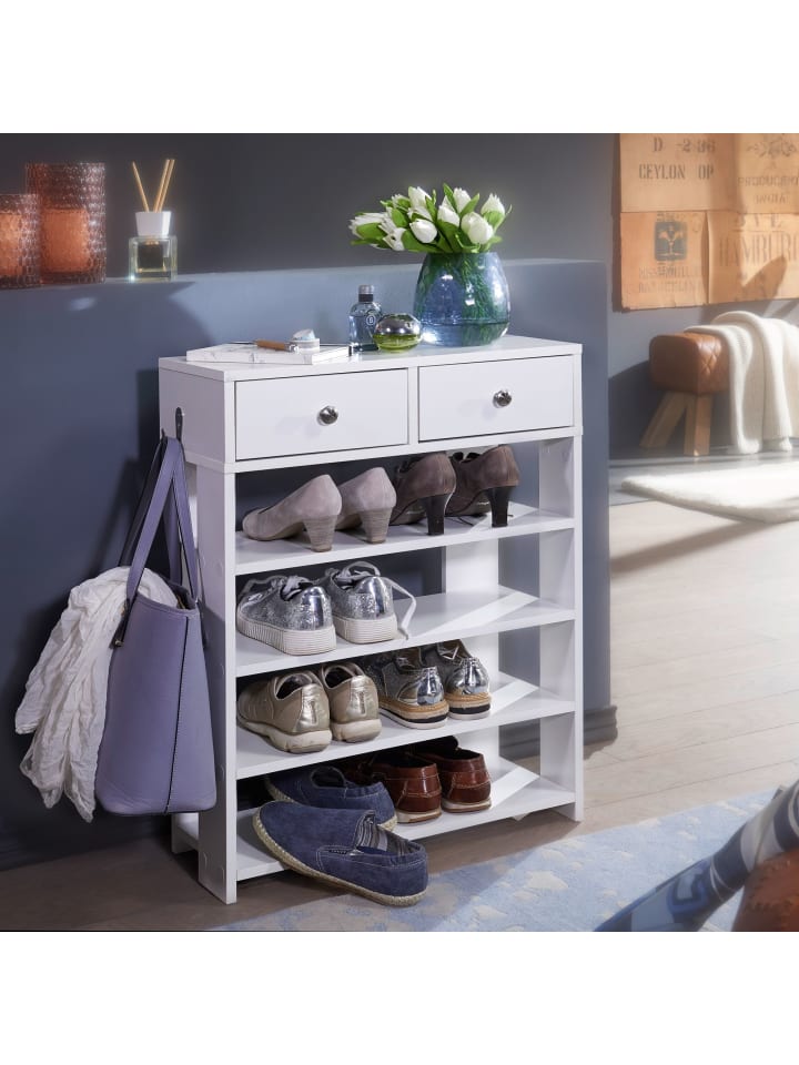KADIMA DESIGN Schuhregal Schubladen Fächer: Platz für 8-12 Paar Schuhe, 5 kg günstig kaufen onesize