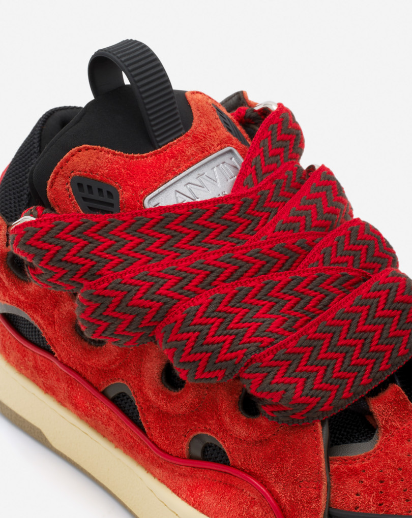 SNEAKERS CURB EN CUIR