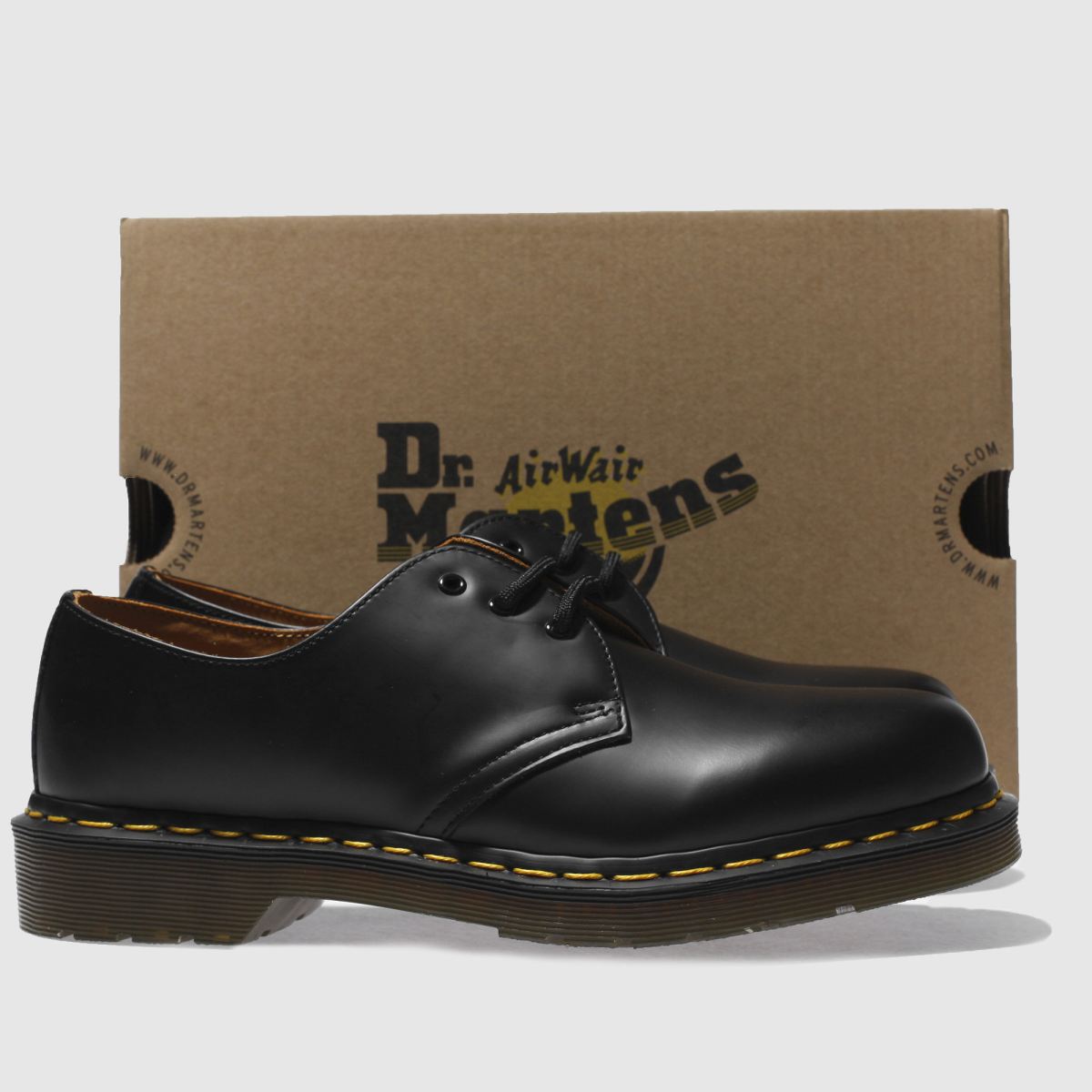 Dr Martens 1461 – Svarta platta skor