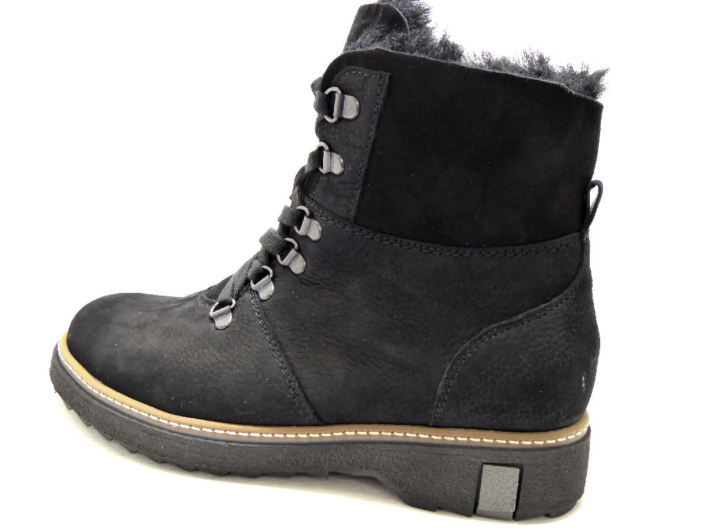 WALDLÄUFER Schnür-Stiefeletten schwarz 911802