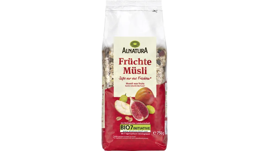 Alnatura Bio Früchte Müsli 750 g