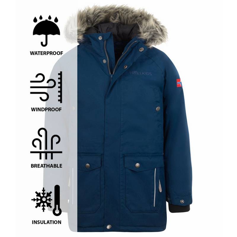 Trollkids Nordkapp Winterjacke Kinder
