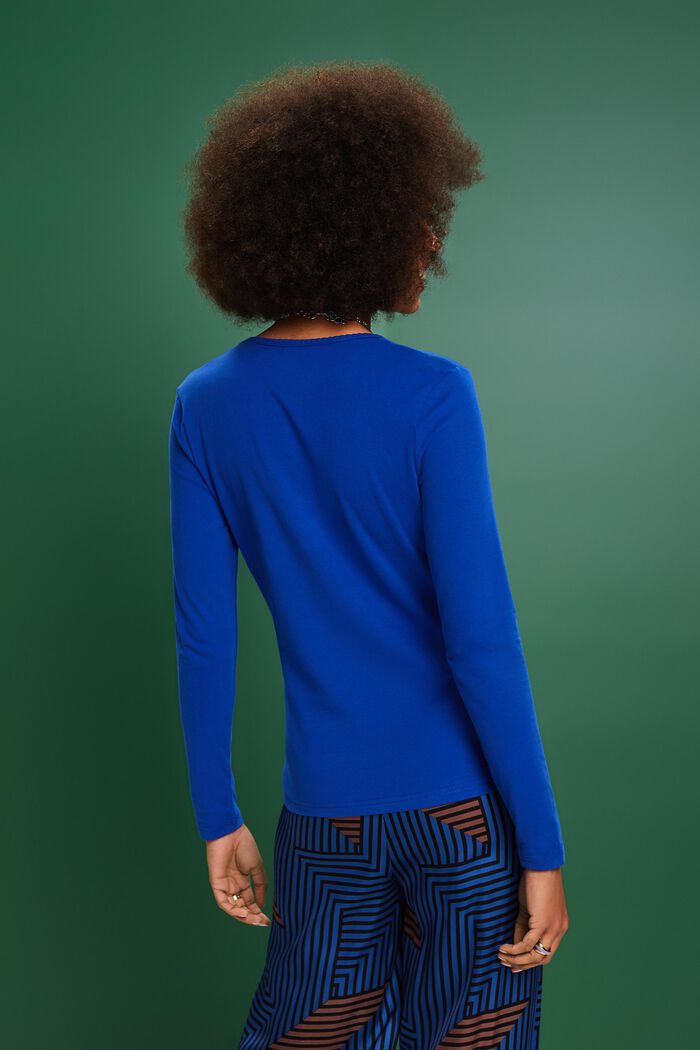 Longsleeve aus Baumwolle