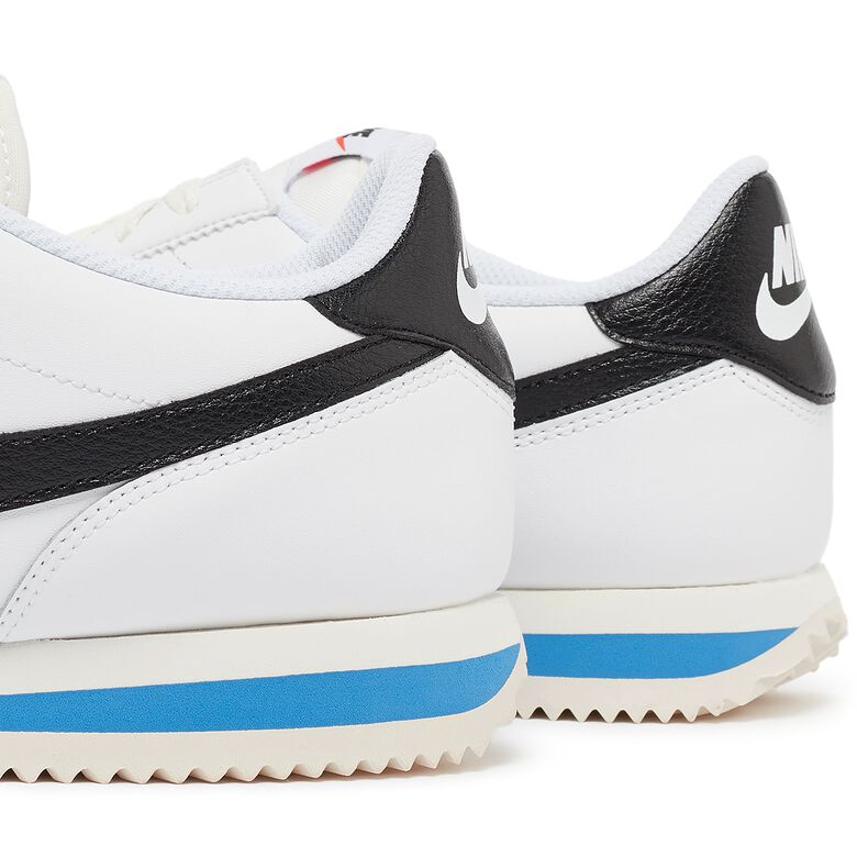 NIKE Cortez '23 white/black-lt photo blue-sail