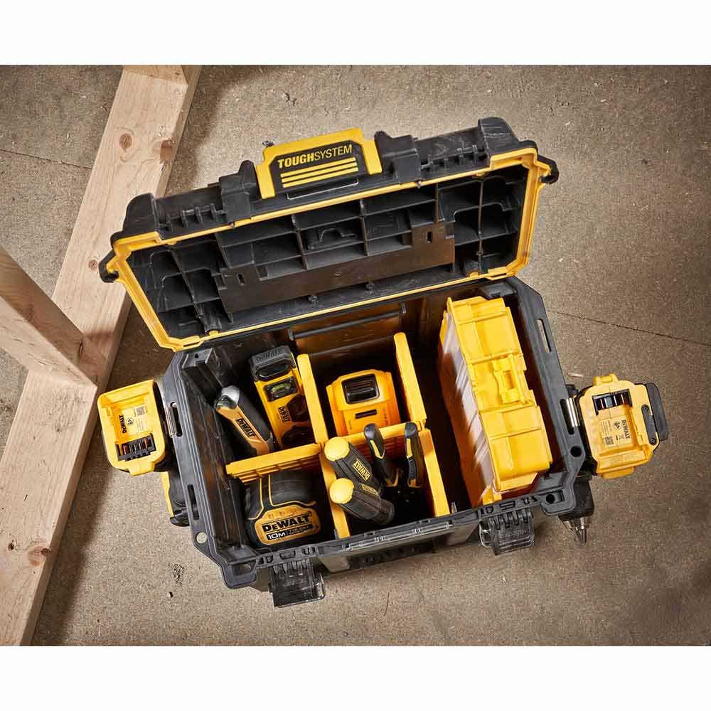 DEWALT TOUGHSYSTEM 2.0 Half Width Tool Box DWST08035-1