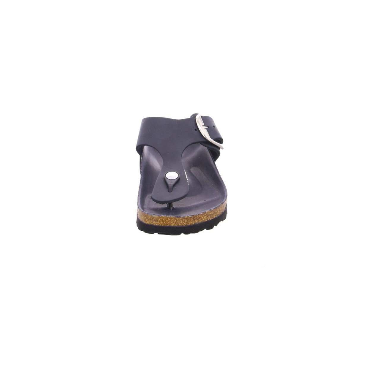 BIRKENSTOCK Komfort Sandalen schwarz Gizeh Big Buckle