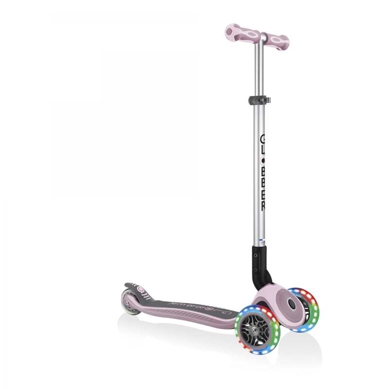 Trottinette PRIMO FOLDABLE PREMIUM LIGHTS 3 roues lumineuses, pliable